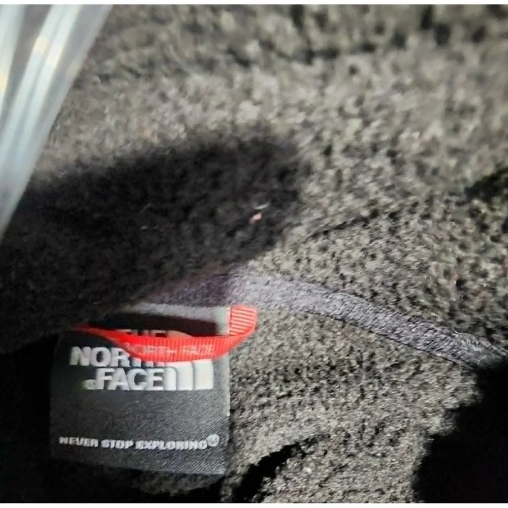 The‎ North Face Mens Fleece Jacket Full Zip Black XXL - READ